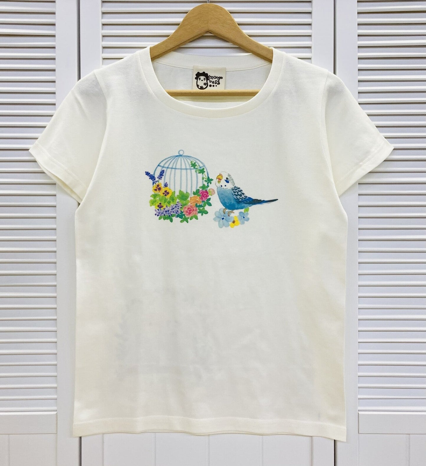 Budgie Bird Cage Women's T-shirt (Made to Order)