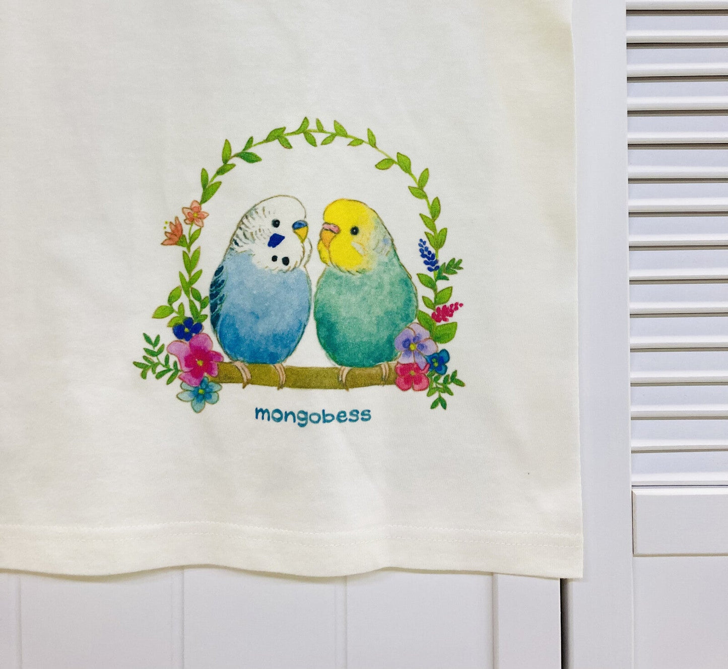 Budgie Bird Cage Women's T-shirt (Made to Order)