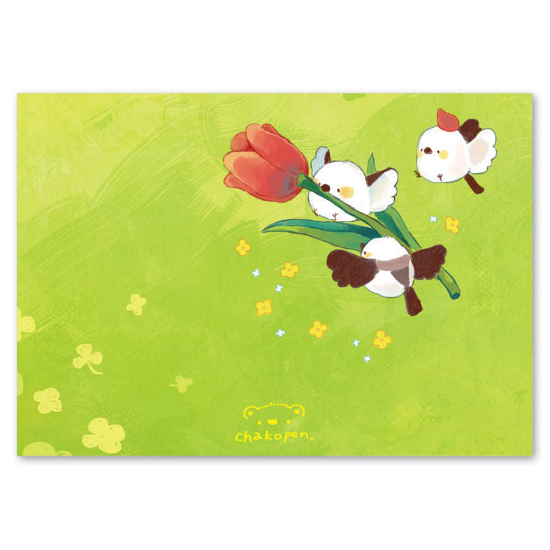 Long-tailed Tit Polar Bear Penguin Memo Pad