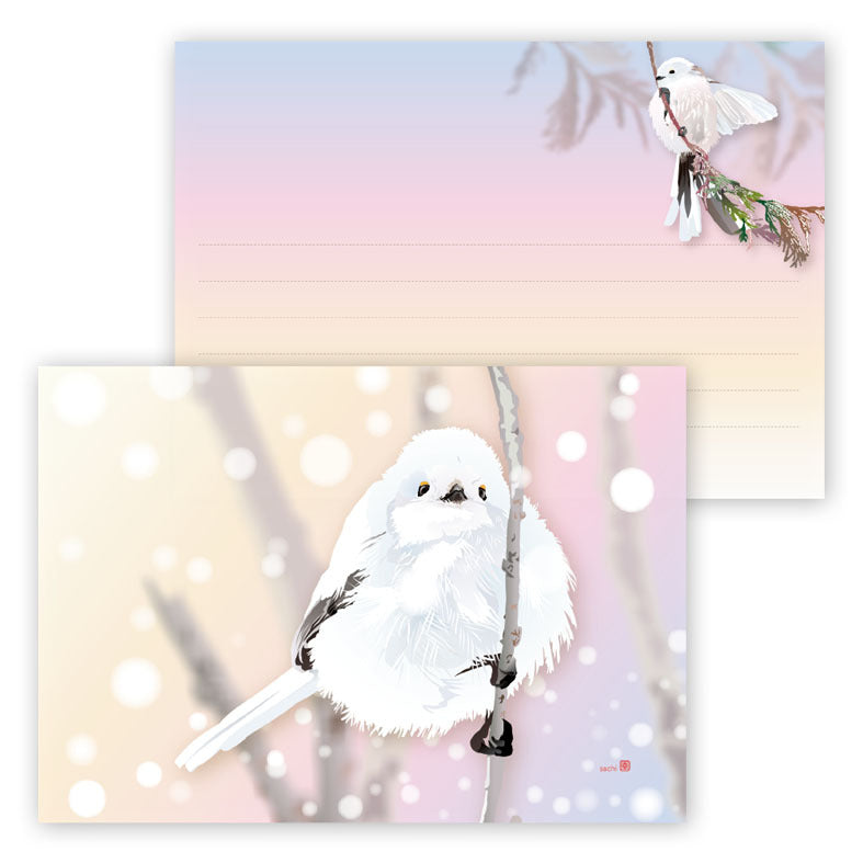 Long-tailed Tit Memo Pad