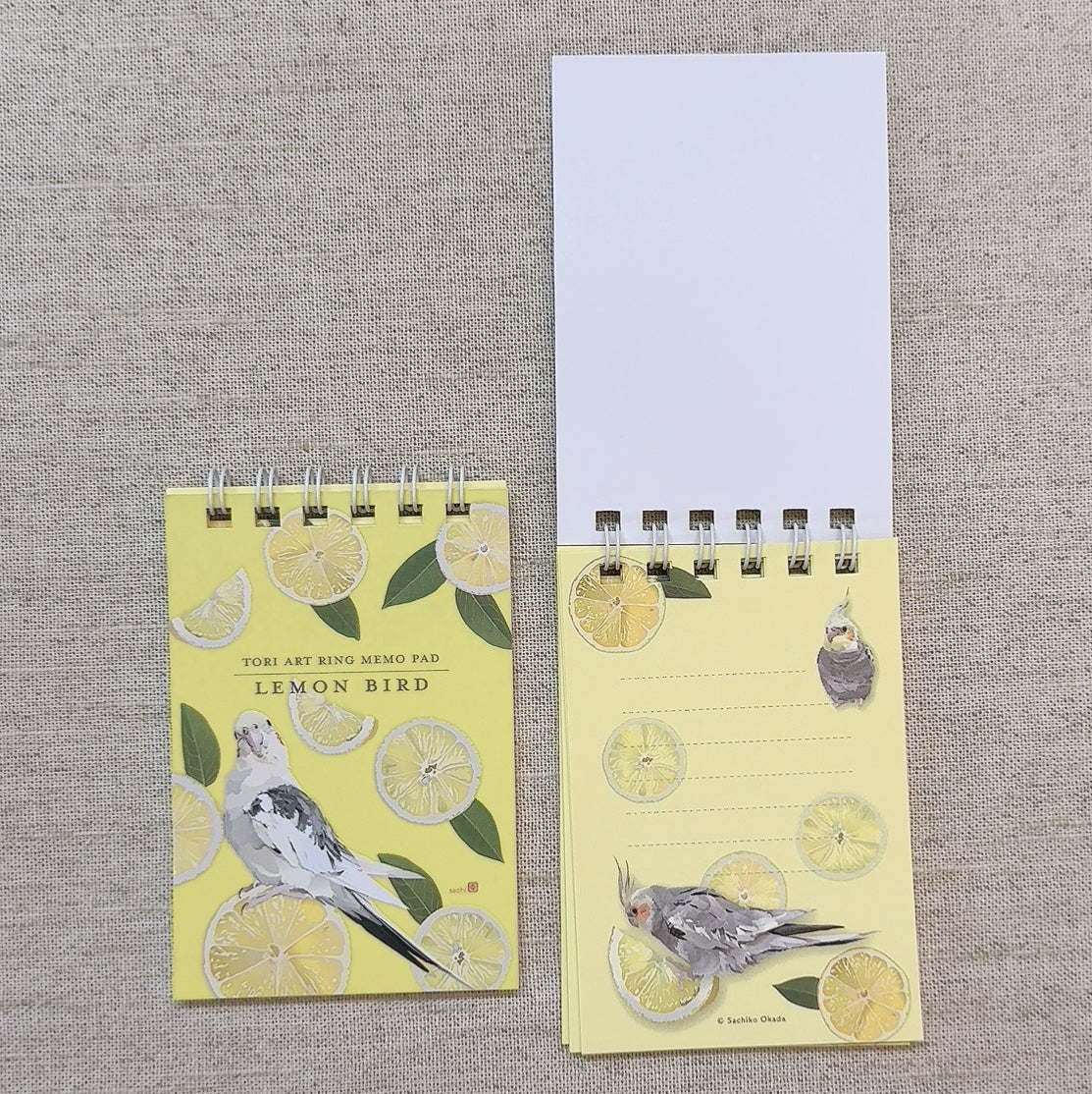 Cockatiel Mini Memo Pad