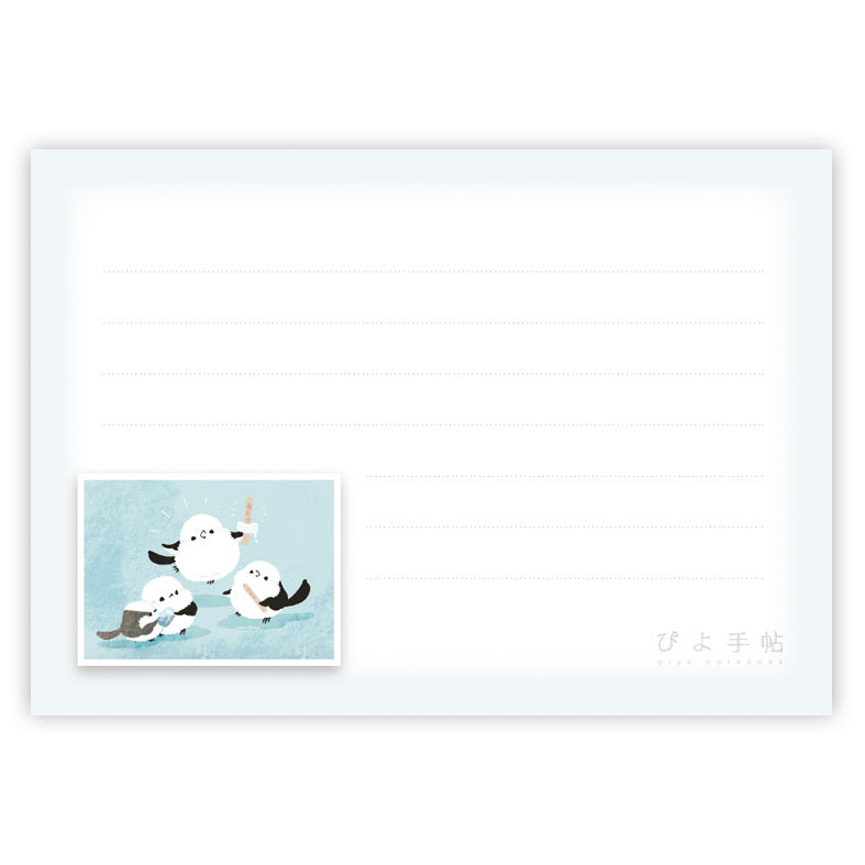 Long-tailed Tit Ice-Pop Memo Pad