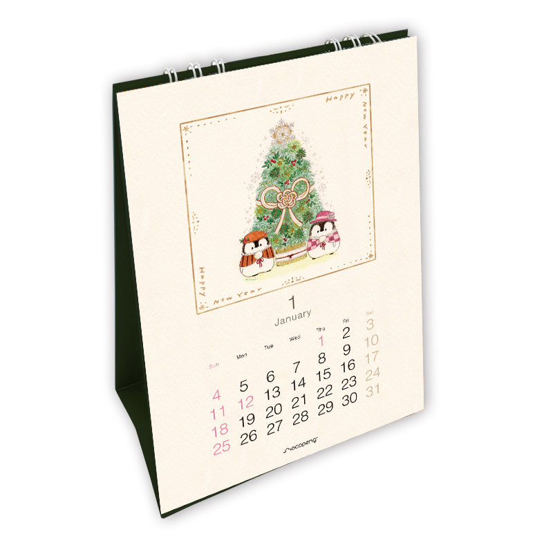 2026 Mocopeng Penguin Tree Calendar