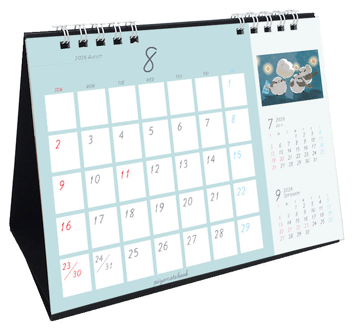 "Pre-order" 2026 Long-tailed Tit Desk Calendar