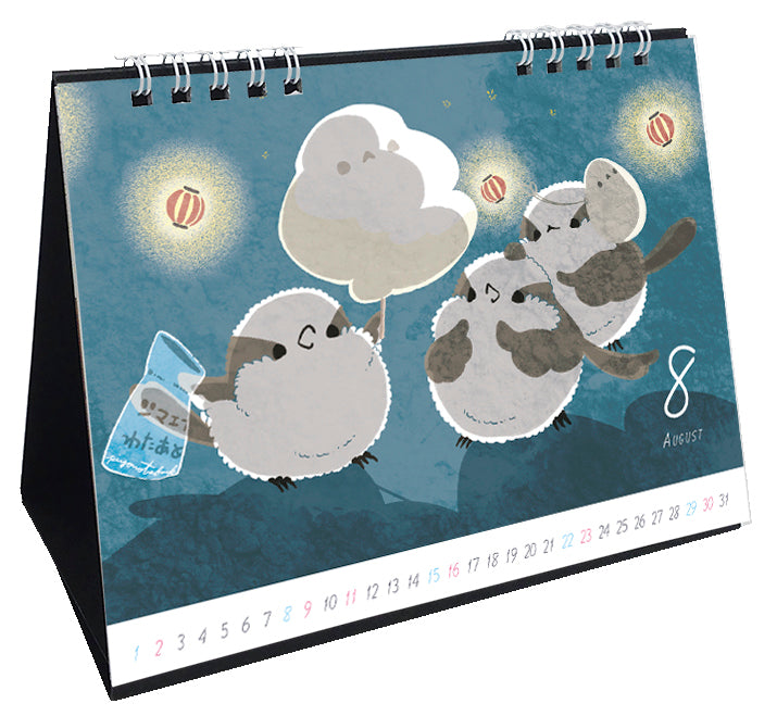 "Pre-order" 2026 Long-tailed Tit Desk Calendar