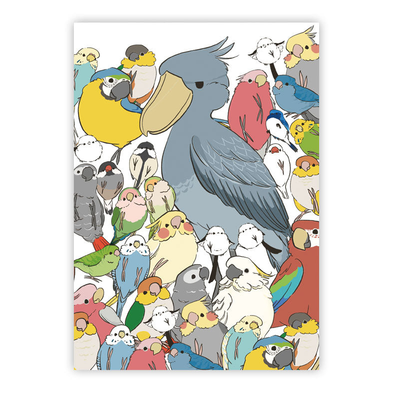 Many Birds Memo Pad