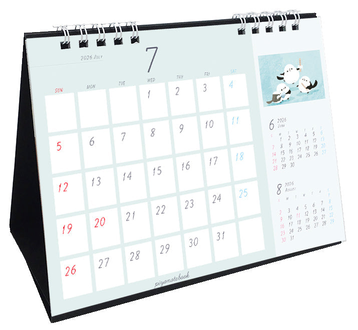 "Pre-order" 2026 Long-tailed Tit Desk Calendar