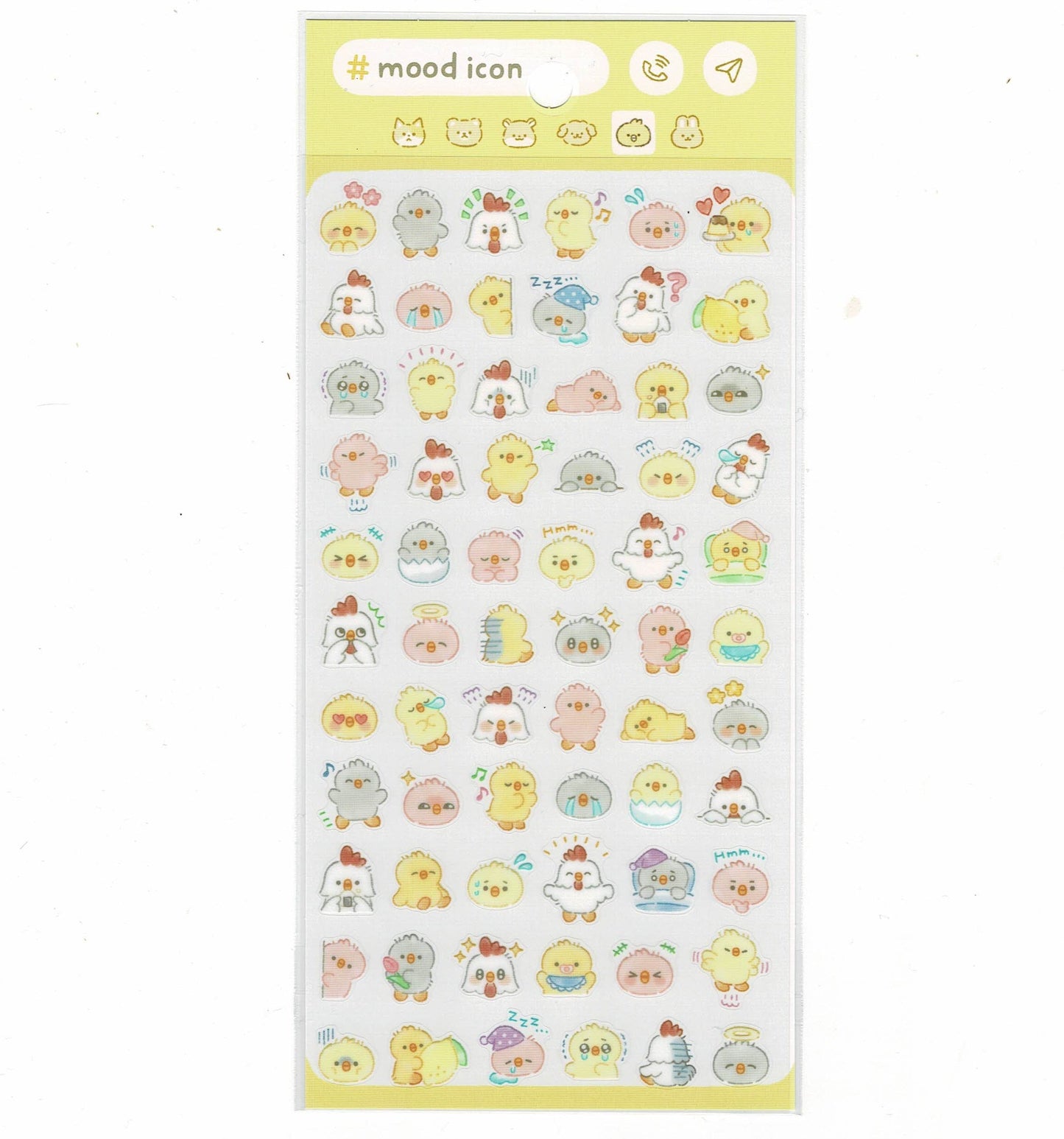 Chicken and Chick Stickers for Planner
