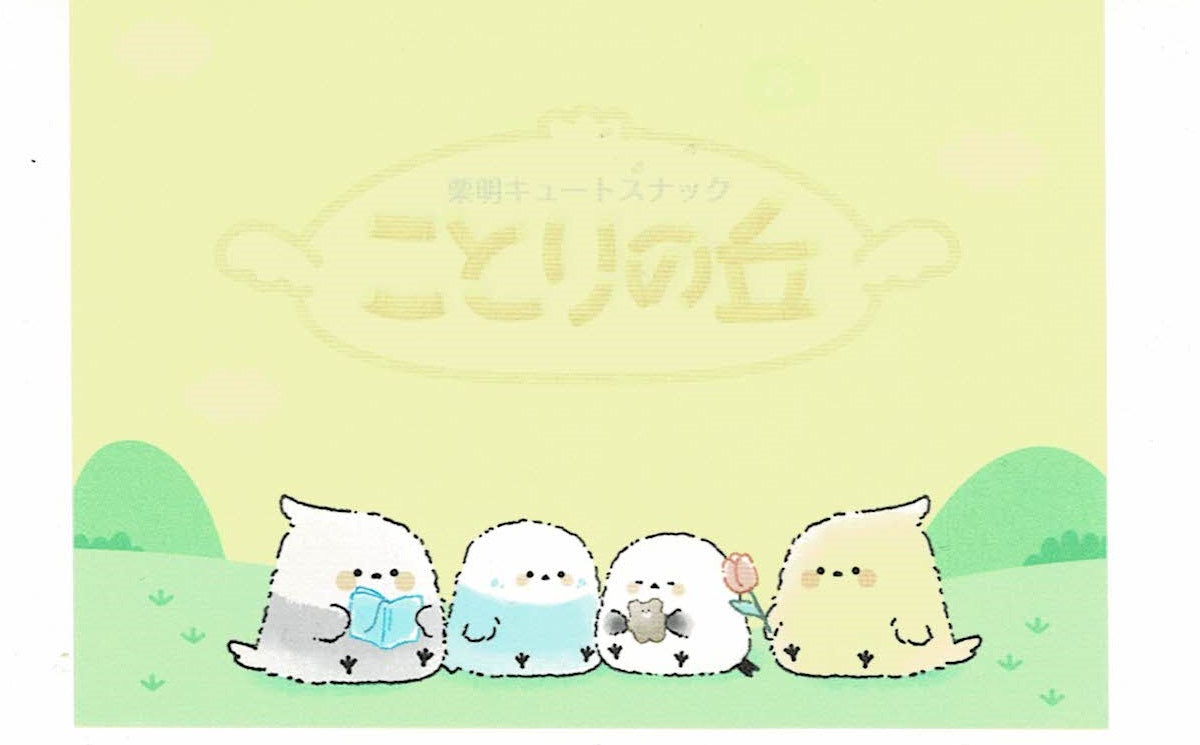 Snack Package - Inspired Bird Mini Memo Pad