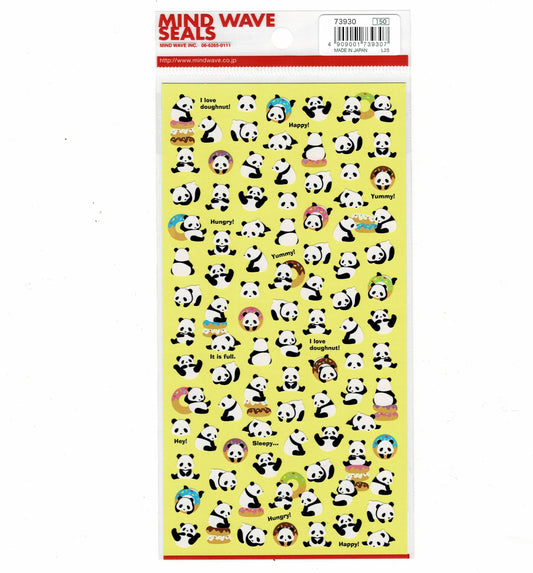 Donut Pandal Stickers
