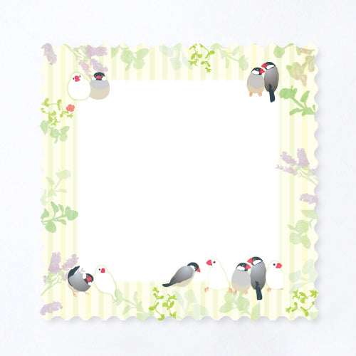 Java Sparrow Die Cut Sticky Notes