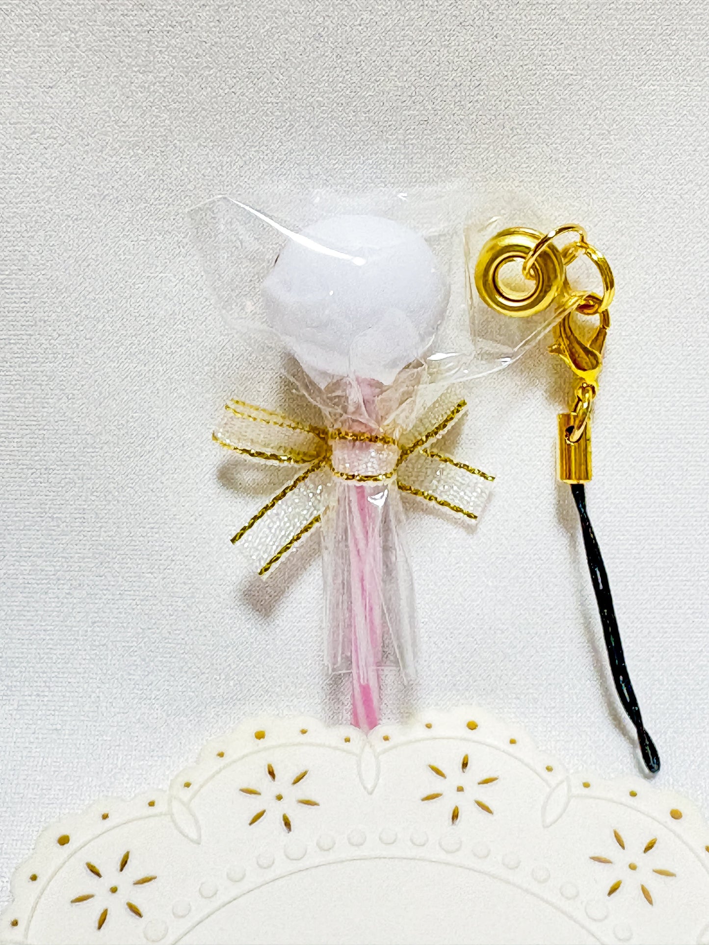 Budgie Resin Charm – Lollipop Style - Sweet Birdie Boutique International