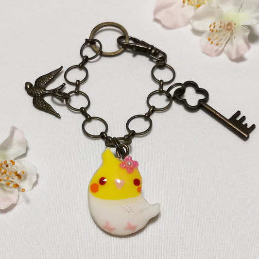 Cockatiel Bag Charm