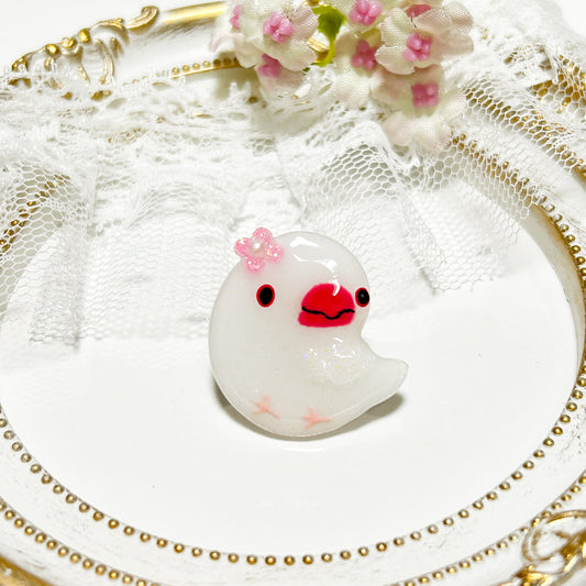 Java Sparrow Pin Brooch