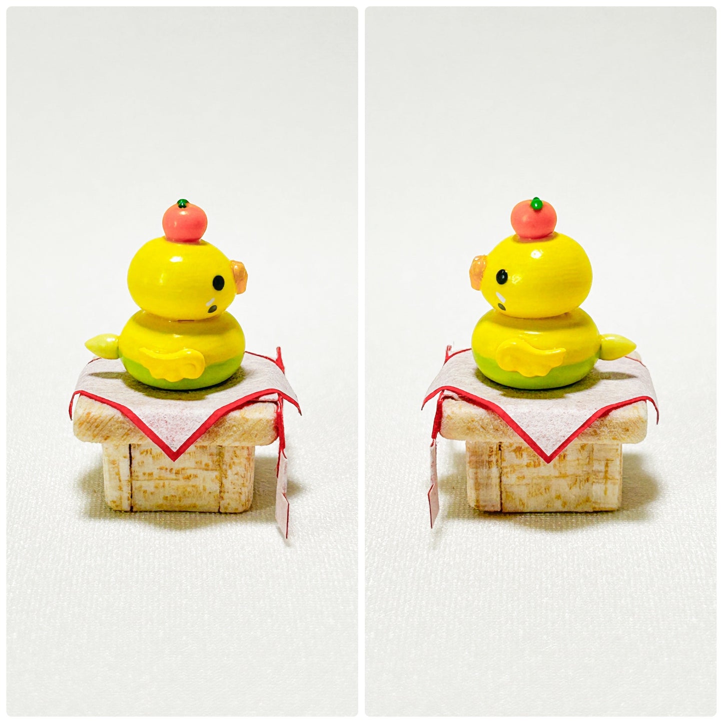 Kagami Mochi Budgie Miniature