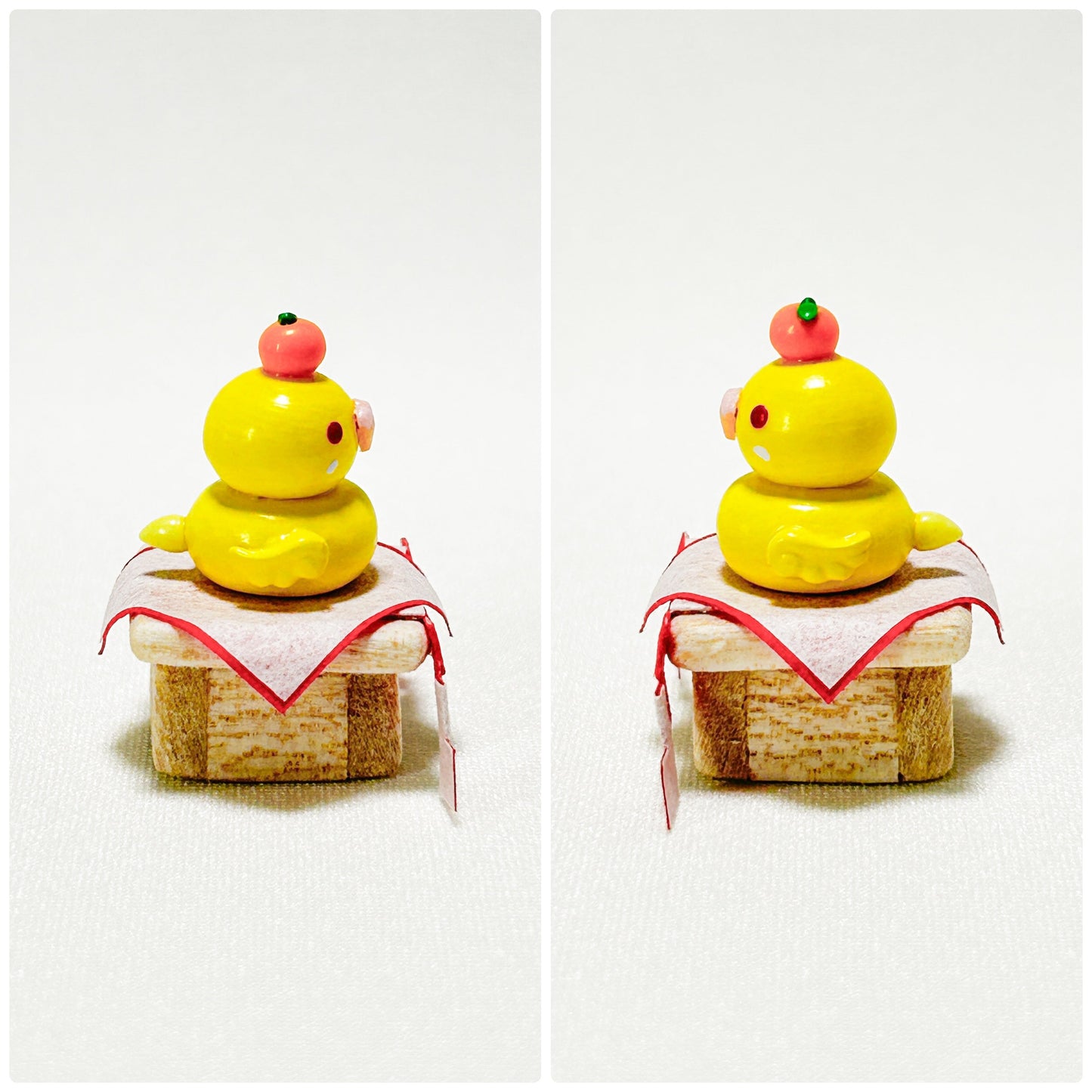Kagami Mochi Budgie Miniature
