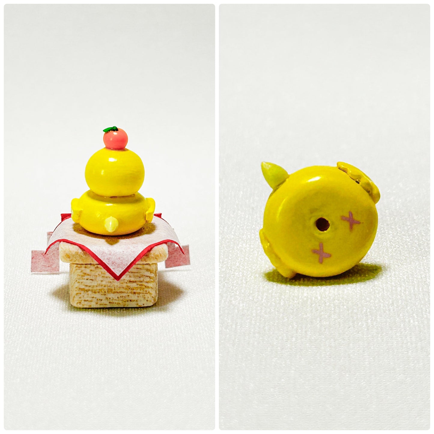 Kagami Mochi Budgie Miniature