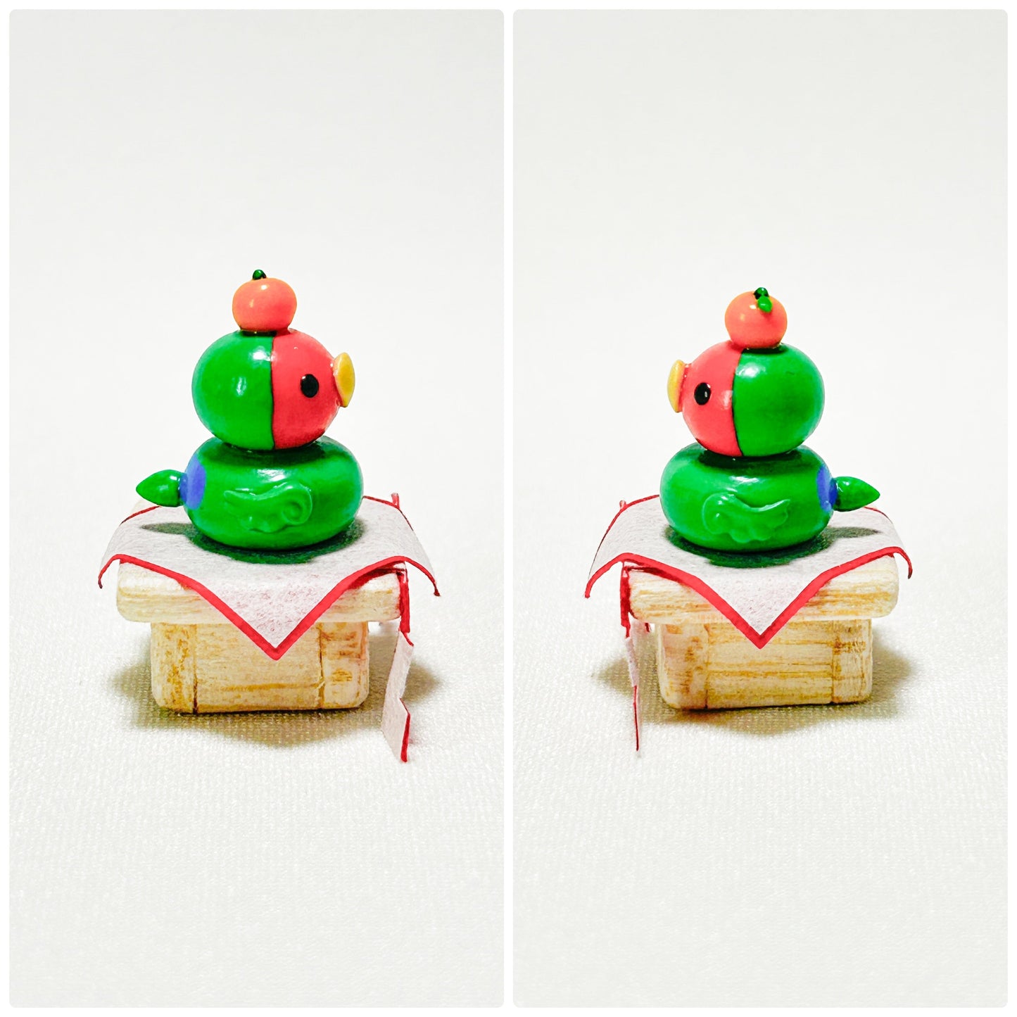 Kagami Mochi Lovebird Miniature