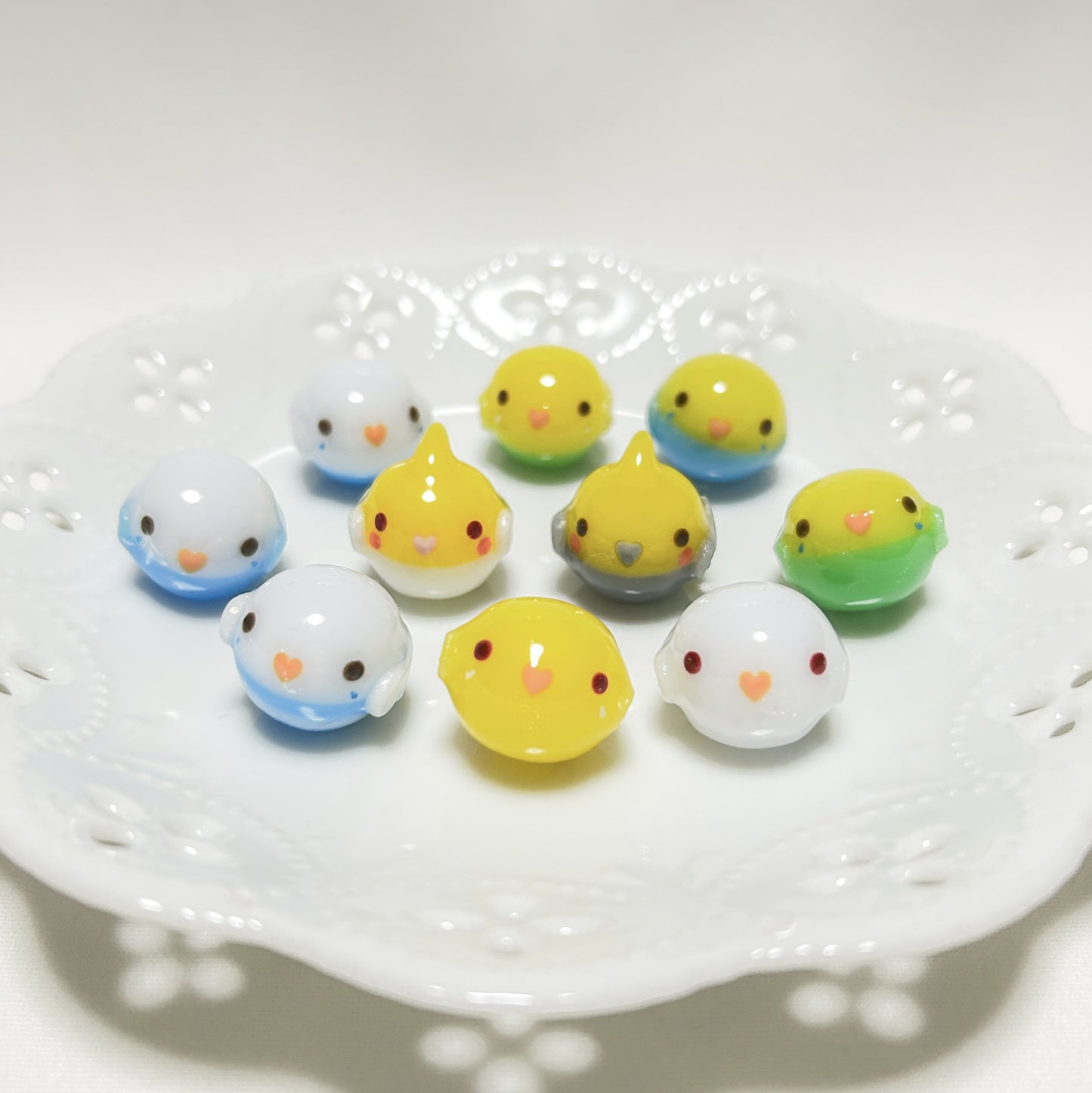 Cockatiel Candy Bag Shaker Charm