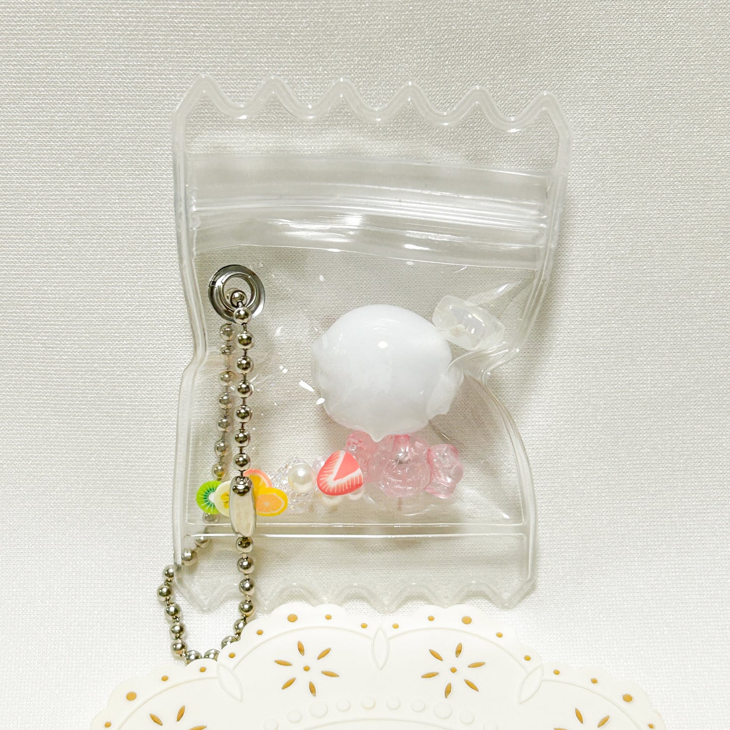 Budgie Candy Bag Shaker Charm