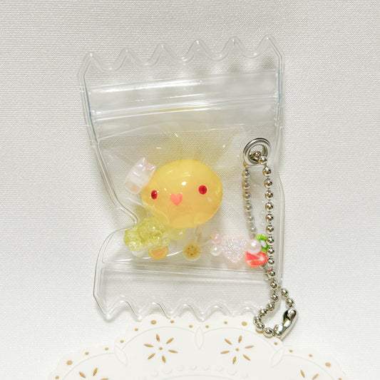 Budgie Candy Bag Shaker Charm
