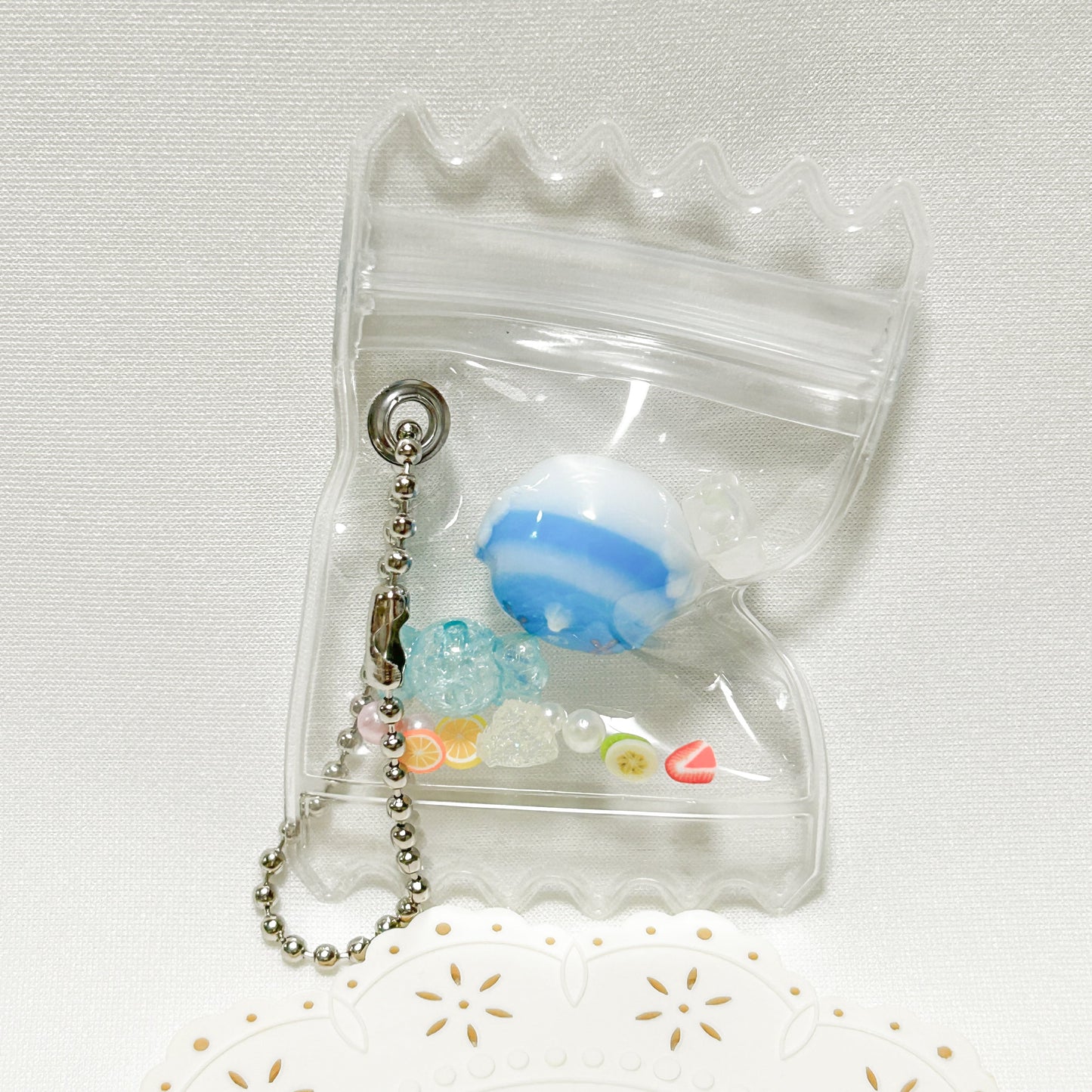Budgie Candy Bag Shaker Charm
