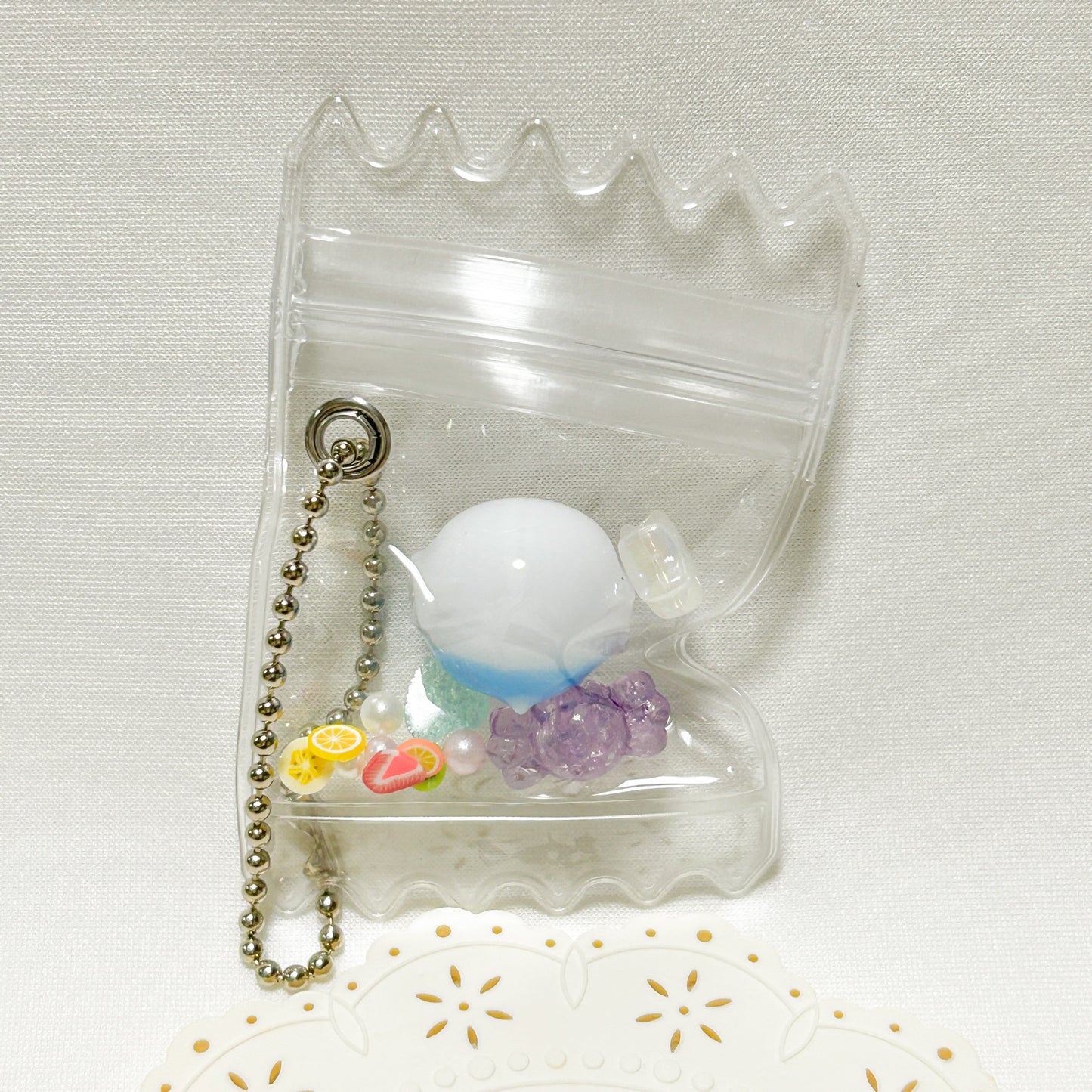 Budgie Candy Bag Shaker Charm