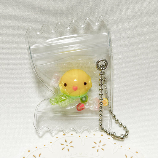 Budgie Candy Bag Shaker Charm