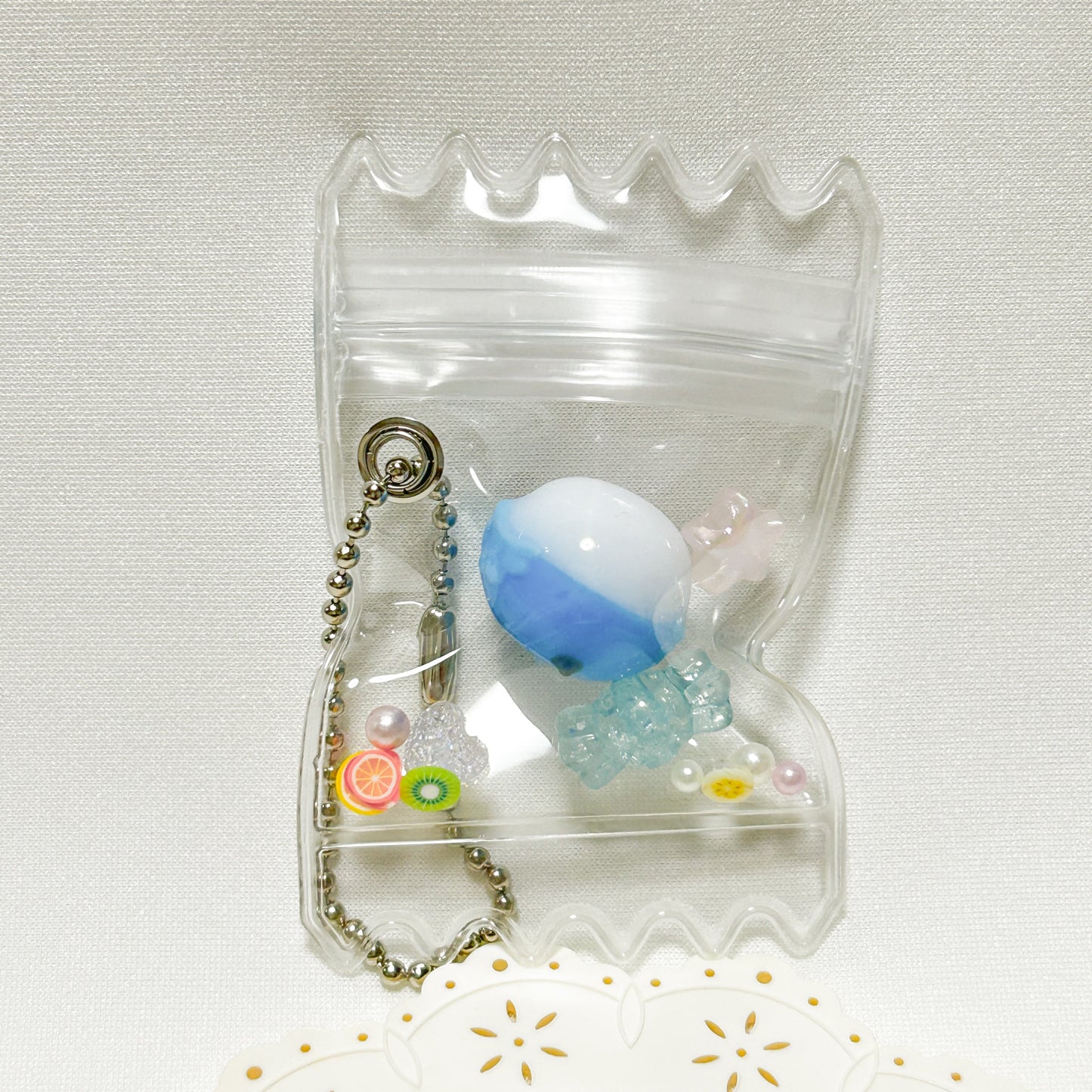 Budgie Candy Bag Shaker Charm