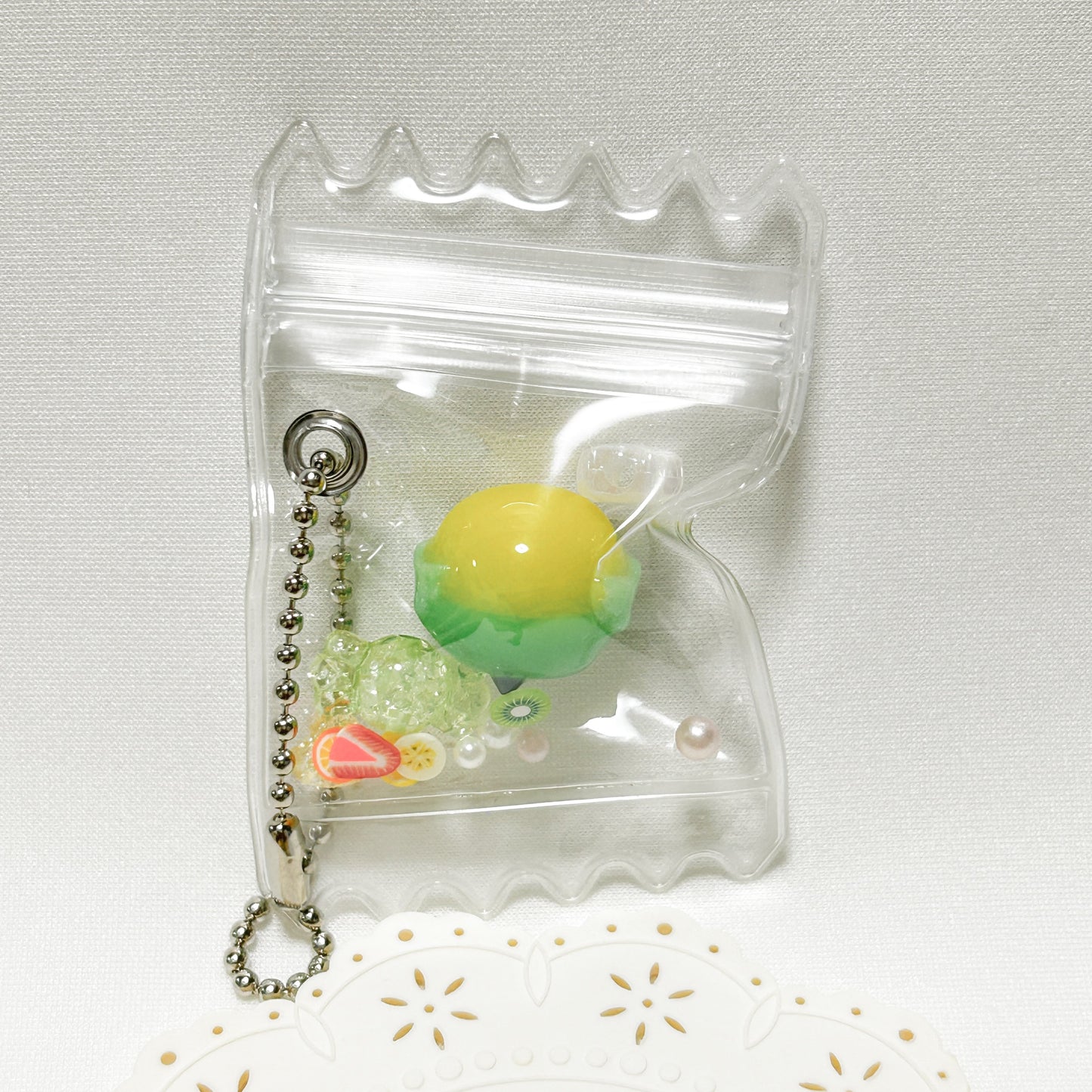 Budgie Candy Bag Shaker Charm