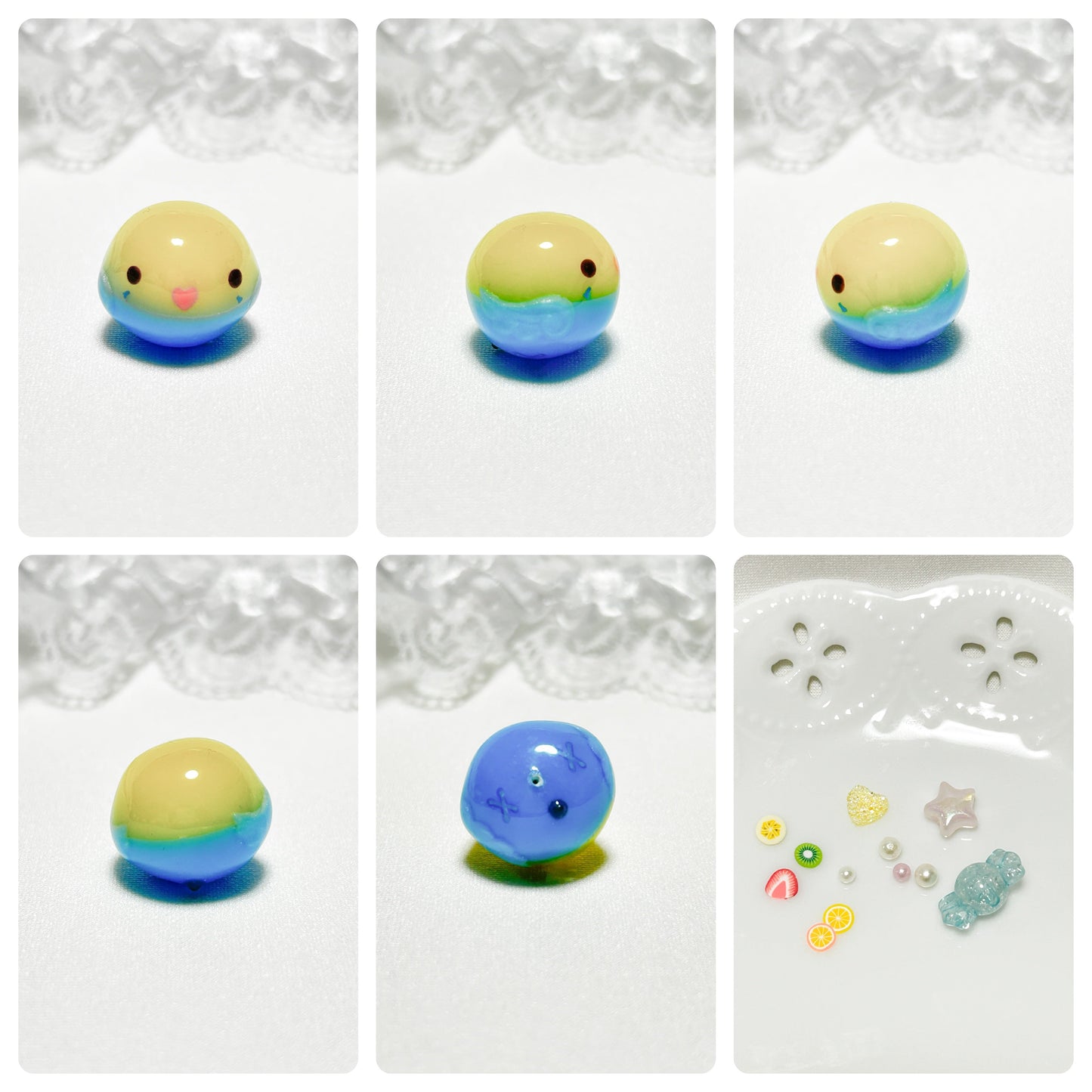 Budgie Candy Bag Shaker Charm