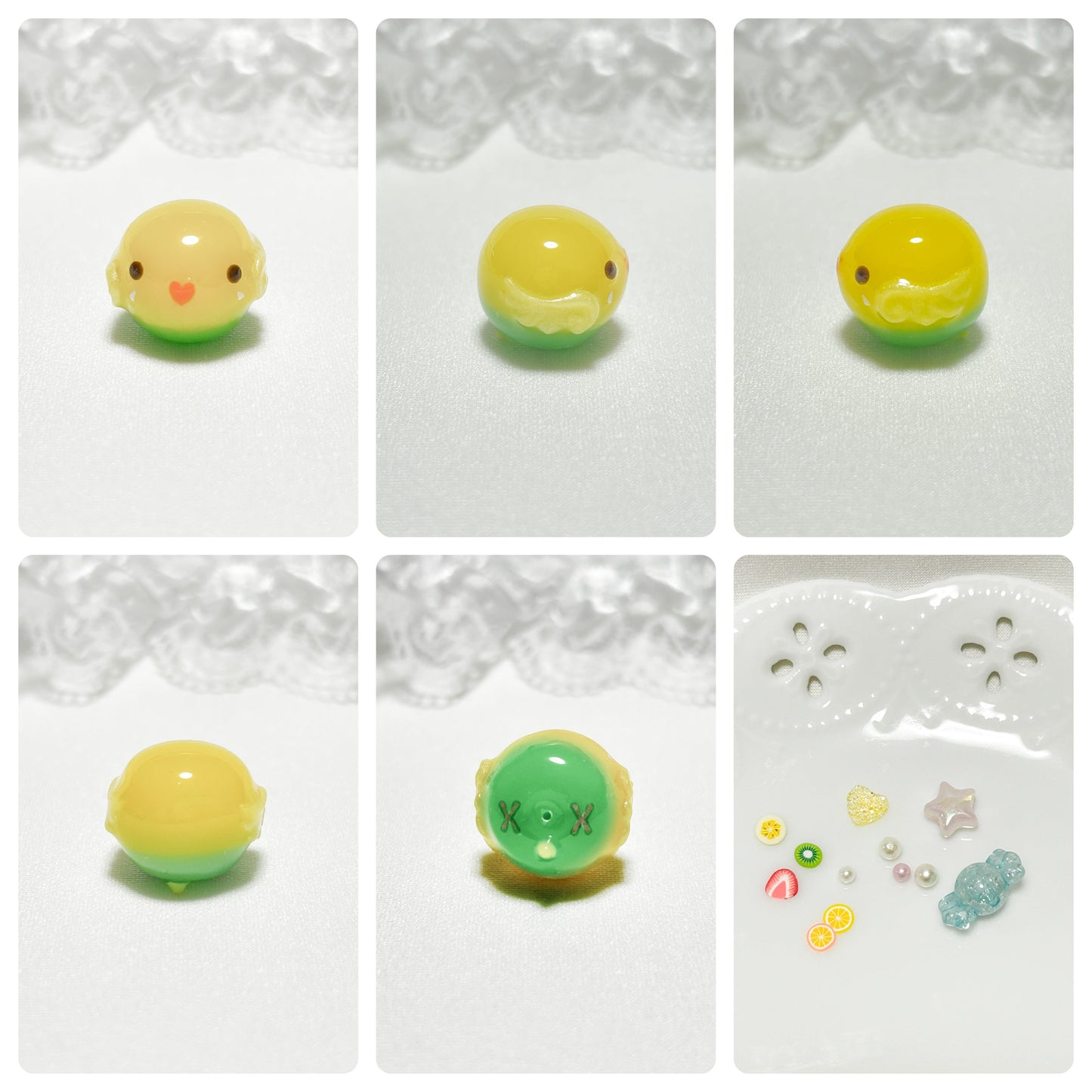 Budgie Candy Bag Shaker Charm