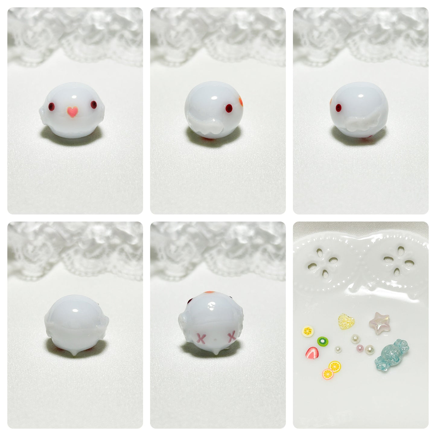 Budgie Candy Bag Shaker Charm