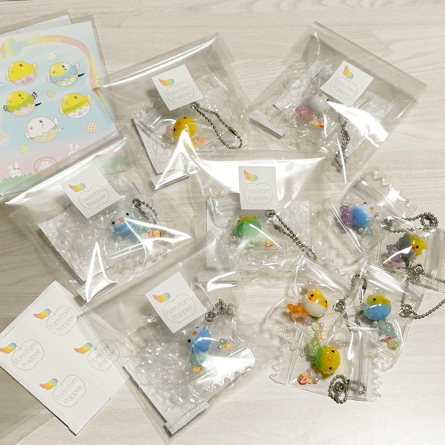 Budgie Candy Bag Shaker Charm