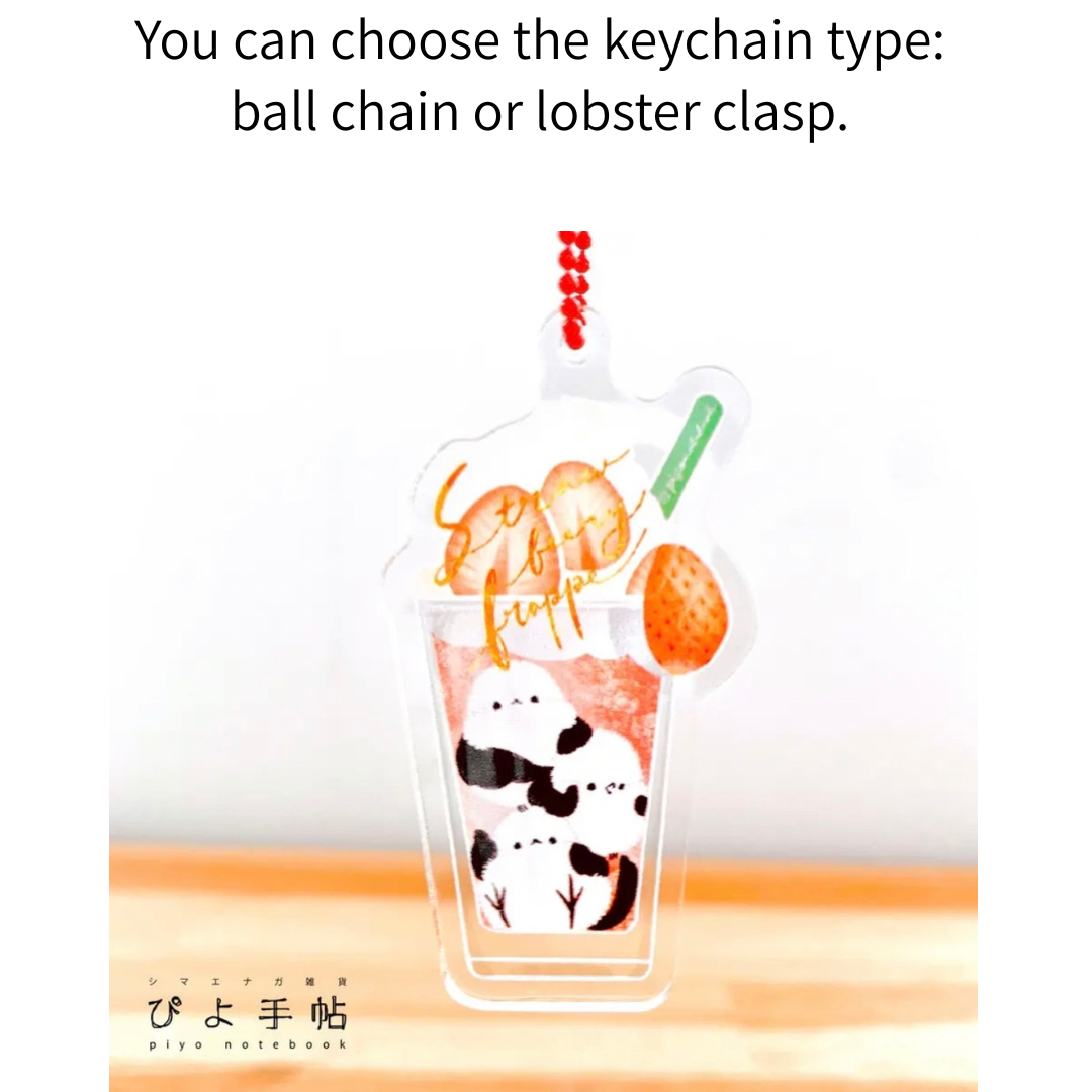 Long-tailed Tit Acrylic Key Holder