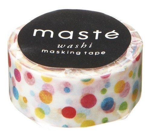 Colorful Dot Maste Japanese Washi Tape Masking Tape