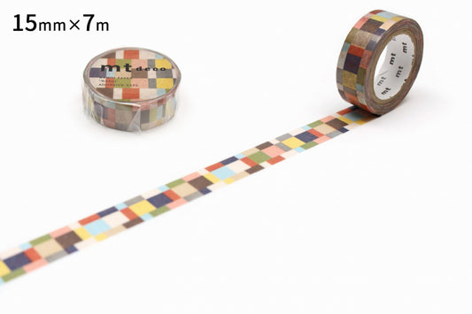 mt deco Mosaic Grayish Japanese Washi Tape Masking Tape