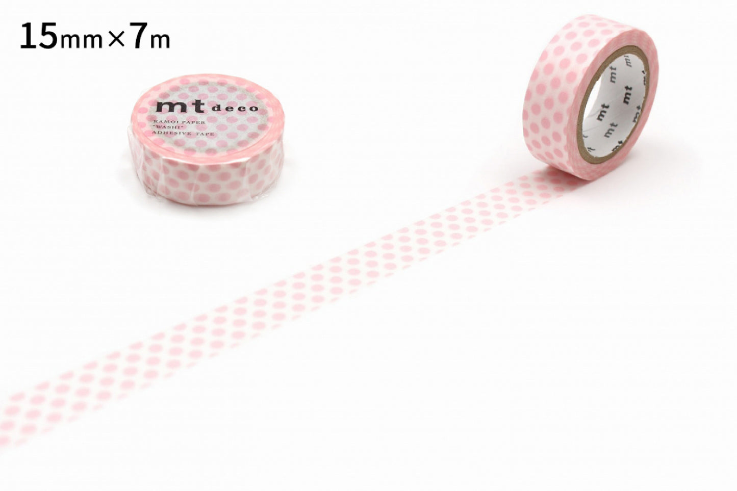 mt Deco Dot Strawberry Milk Japanese Washi Tape Masking Tape