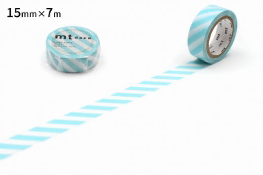 mt deco Stripe Mint Blue Japanese Washi Tape Masking Tape