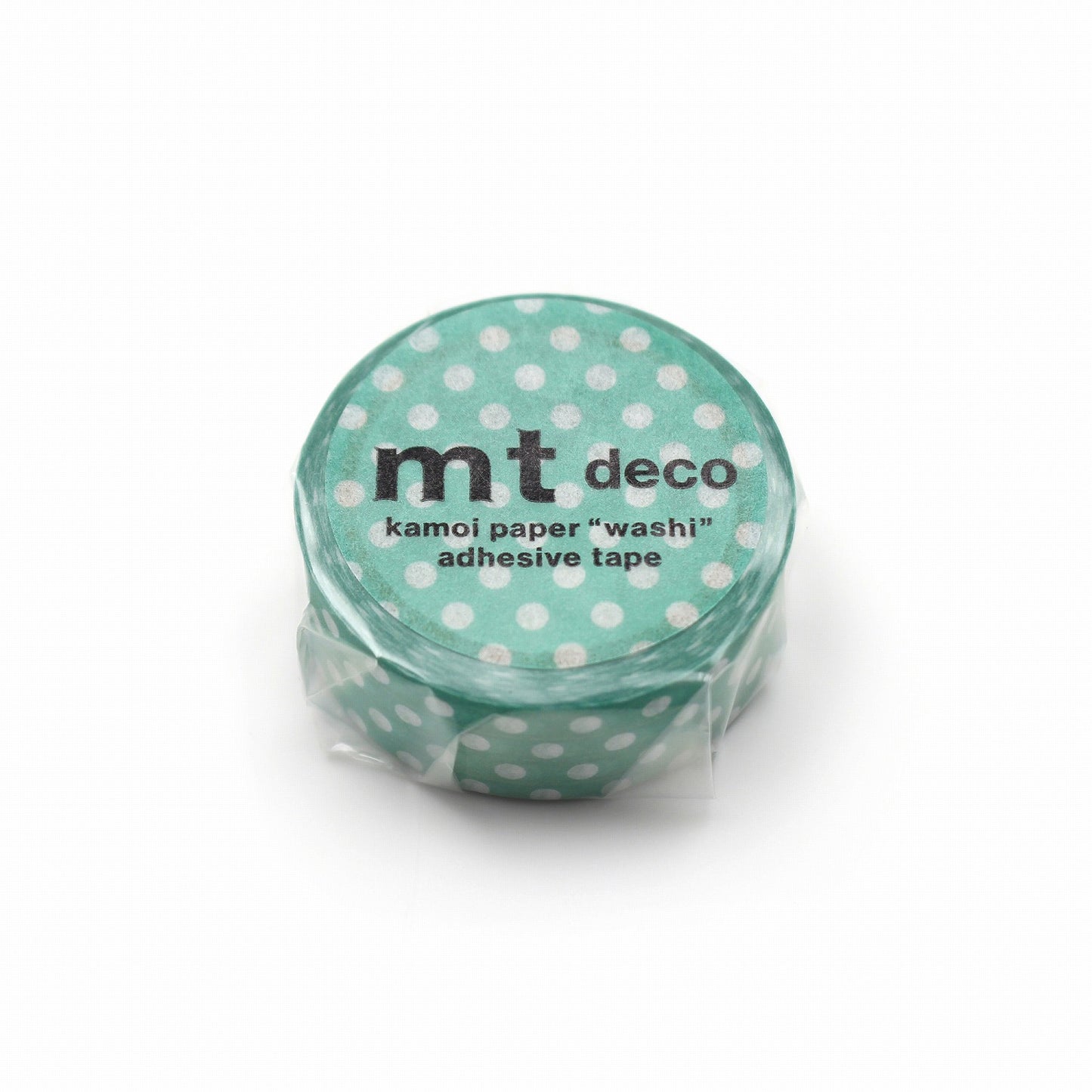 mt Deco Dot Emerald Green Japanese Washi Tape Masking Tape