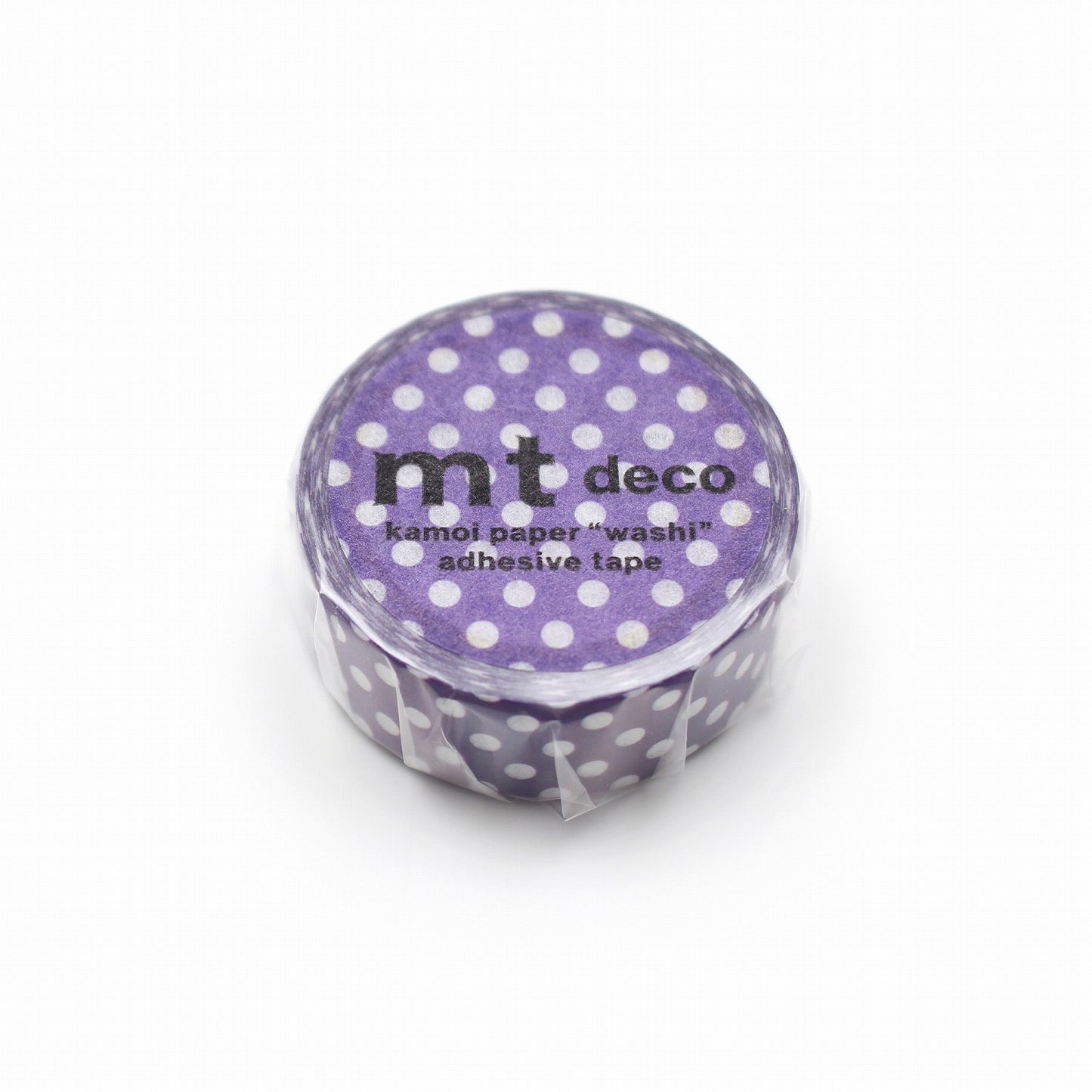 mt Deco Dot Deep Purple Japanese Washi Tape Masking Tape