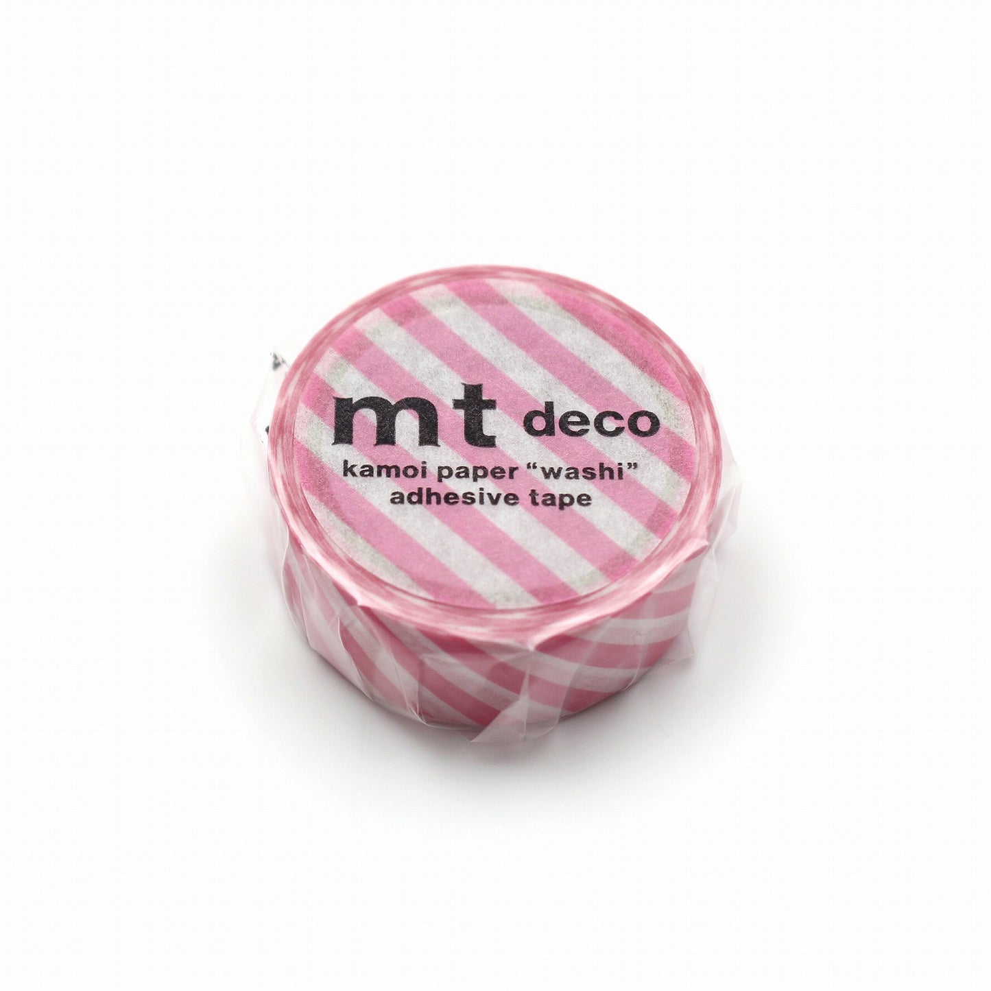 mt Deco Stripe Aurora Pink Japanese Washi Tape Masking Tape
