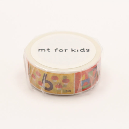 mt for kids Numbers Japanese Washi Tape Masking Tape