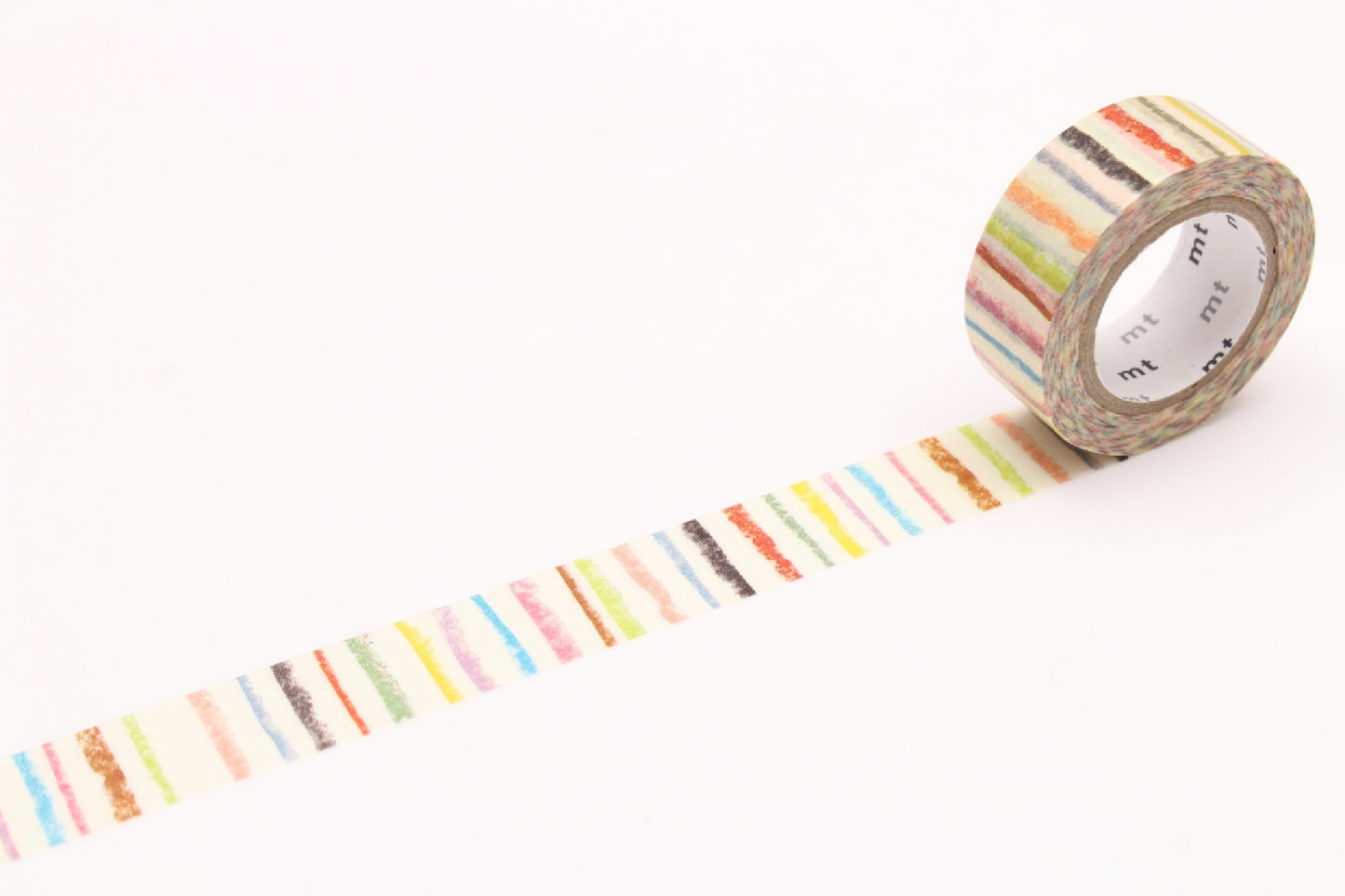 mt  for kids Crayon Stripe Japanese Washi Tape Masking Tape