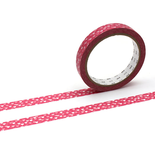 mt large core Heart Spot Japanese Washi Masking Tape Strong Adhesive