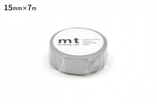 mt basic Silver Japanese Washi Tape Masking Tape