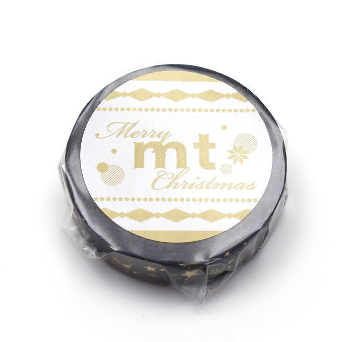 mt Christmas 2025 Twinkle Glitter Japanese Washi Tape Masking Tape Slim Type