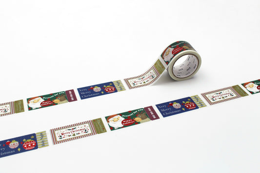 mt Christmas 2025 Christmas Ticket Glitter Japanese Washi Tape Masking Tape
