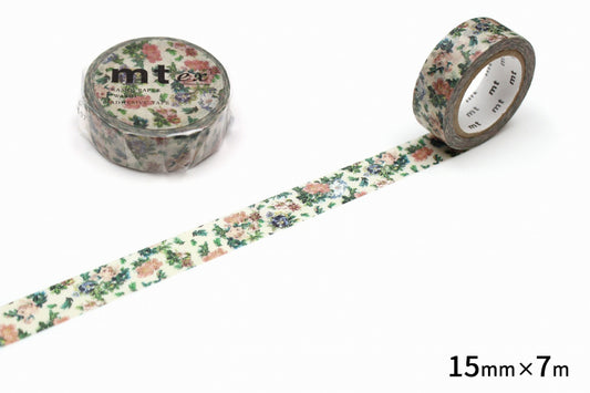 mt ex Floret Botanical Art Japanese Washi Tape - Sweet Birdie Boutique International