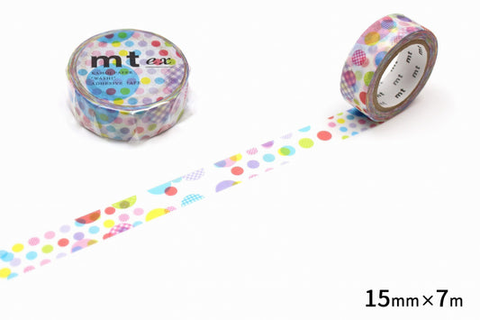 mt ex Random Dot Japanese Washi Tape Masking Tape